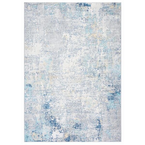 Safavieh 4 x 6 ft. Jasper Power Loomed Rectangle Rug Grey & Blue JSP140F-4 - main